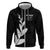 Personalised New Zealand Canoeing Special Jersey Zip Hoodie