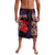 Pasifika Festival Lavalava Plumeria Turtles with Hibiscus - Polynesian Art Tattoo Purple Color