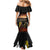 New Zealand and Australia ANZAC Day Mermaid Dress Kiwi Bird and Kangaroo Soldier LT03 - Polynesian Pride