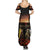 New Zealand and Australia ANZAC Day Summer Maxi Dress Kiwi Bird and Kangaroo Soldier LT03 - Polynesian Pride