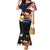 American Samoa Flag Day Family Matching Mermaid Dress and Hawaiian Shirt Polynesian Tatau Art and Plumeria