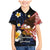 American Samoa Flag Day Family Matching Mermaid Dress and Hawaiian Shirt Polynesian Tatau Art and Plumeria