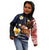 American Samoa Flag Day Kid Hoodie Polynesian Tatau Art and Plumeria