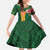 Manuʻa Islands Family Matching Mermaid Dress and Hawaiian Shirt Polynesian Style with Rooster Tattoo and Tropical Plants