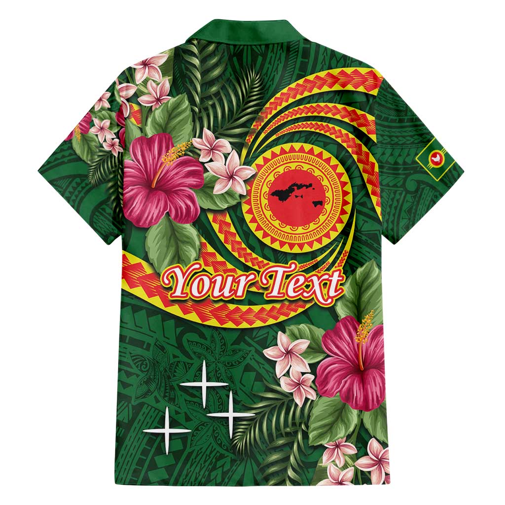 Personalised Manuʻa Islands Family Matching Long Sleeve Bodycon Dress and Hawaiian Shirt Polynesian Art Tattoo Style and Tropical Plants LT03 - Polynesian Pride