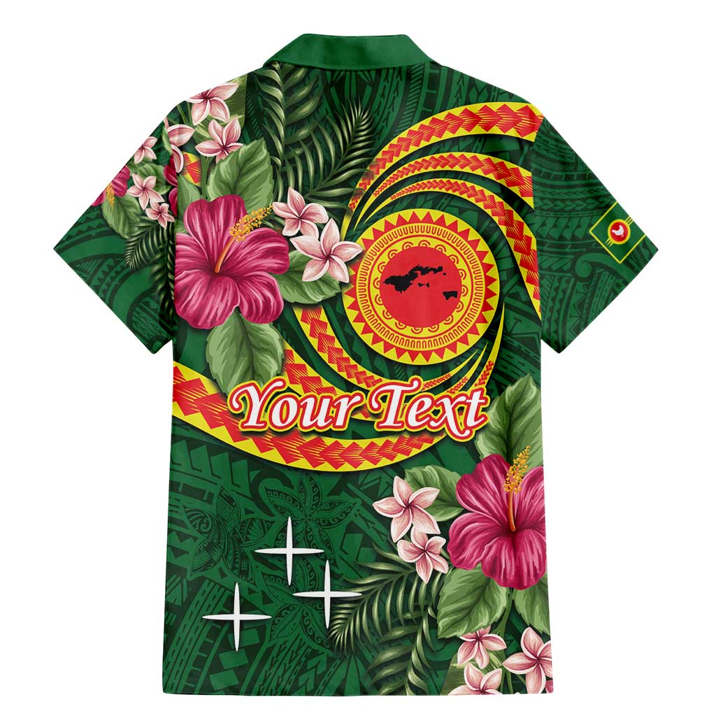 Personalised Manuʻa Islands Family Matching Mermaid Dress and Hawaiian Shirt Polynesian Art Tattoo Style and Tropical Plants LT03 - Polynesian Pride