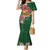 Manuʻa Islands Family Matching Mermaid Dress and Hawaiian Shirt Polynesian Art Tattoo Style and Tropical Plants