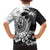 Hafa Adai Guam Family Matching Tank Maxi Dress and Hawaiian Shirt Polynesian Palm Tree Tattoo Hibiscus and Plumeria Art