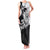 Hafa Adai Guam Family Matching Tank Maxi Dress and Hawaiian Shirt Polynesian Palm Tree Tattoo Hibiscus and Plumeria Art
