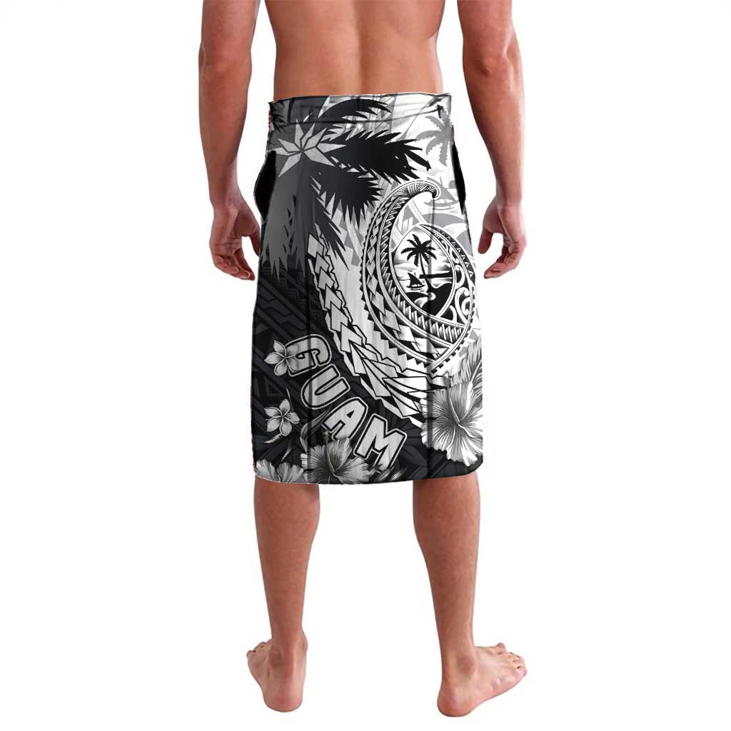 Hafa Adai Guam Lavalava Polynesian Palm Tree Tattoo Hibiscus and Plumeria Art