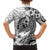 Guam-Land of the Chamorro Family Matching Summer Maxi Dress and Hawaiian Shirt Polynesian Tattoo Style Hibiscus and Plumeria Art