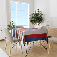 Hawaiian Sea Animals Tablecloth with Lei and Flag Style