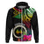 Vanuatu 44th Anniversary Zip Hoodie Boars Tusk Tugeta Yumi Selebretem Indipendens Dei