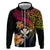 Polynesia Hawaii Turtle Day Hoodie Hibiscus and Kanaka Maoli