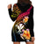 Polynesia Hawaii Turtle Day Hoodie Dress Hibiscus and Kanaka Maoli