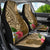 Hawaii Kanaloa Tiki Car Seat Cover Polynesian Tattoo and Tapa Pattern