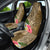 Hawaii Kanaloa Tiki Car Seat Cover Polynesian Tattoo and Tapa Pattern