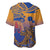 Hawaiki Nui Va'a Solo French Polynesia Baseball Jersey Sunset Color