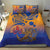 Hawaiki Nui Va'a Solo French Polynesia Bedding Set Sunset Color