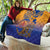 Hawaiki Nui Va'a Solo French Polynesia Quilt Sunset Color