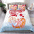 Hawaiki Nui Va'a Solo French Polynesia Bedding Set Red Color