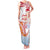 Hawaiki Nui Va'a Solo French Polynesia Family Matching Tank Maxi Dress and Hawaiian Shirt Red Color