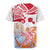Hawaiki Nui Va'a Solo French Polynesia Rugby Jersey Red Color