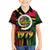 Vanuatu Constitution Day Family Matching Long Sleeve Bodycon Dress and Hawaiian Shirt Polynesian Tattoo and Pig Tusk Since 1979