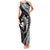 Aloha Hawaii Hammerhead Shark Family Matching Tank Maxi Dress and Hawaiian Shirt Black Kakau and Polynesian Tattoo LT03