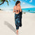 Aloha Hawaii Hammerhead Shark Sarong Blue Kakau and Polynesian Tattoo LT03