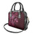 Aloha Hawaii Hammerhead Shark Shoulder Handbag Pink Kakau and Polynesian Tattoo LT03