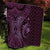 Aloha Hawaii Hammerhead Shark Quilt Purple Kakau and Polynesian Tattoo LT03