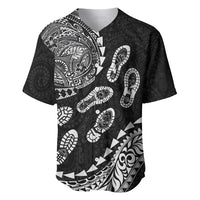 Hawaii Running Baseball Jersey Polynesian Tribal Tattoo