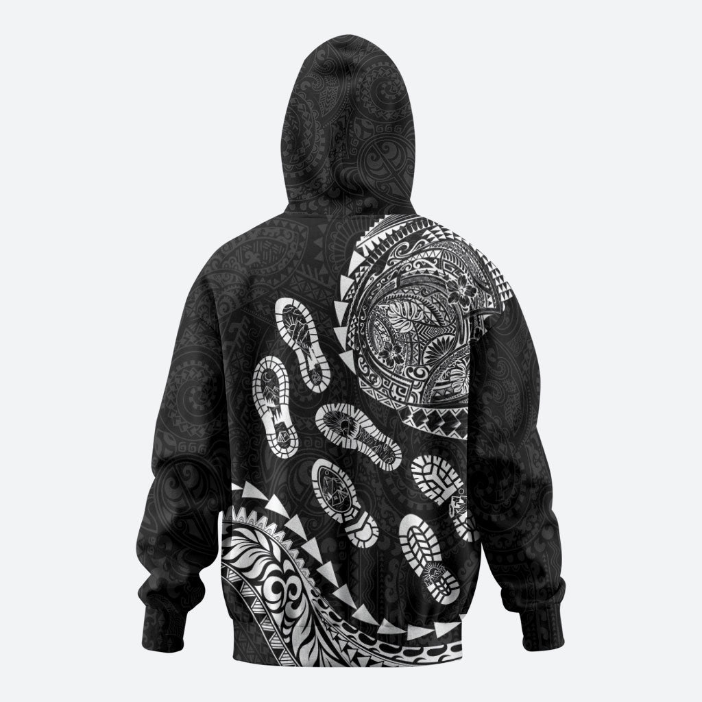 Hawaii Running Hoodie Polynesian Tribal Tattoo