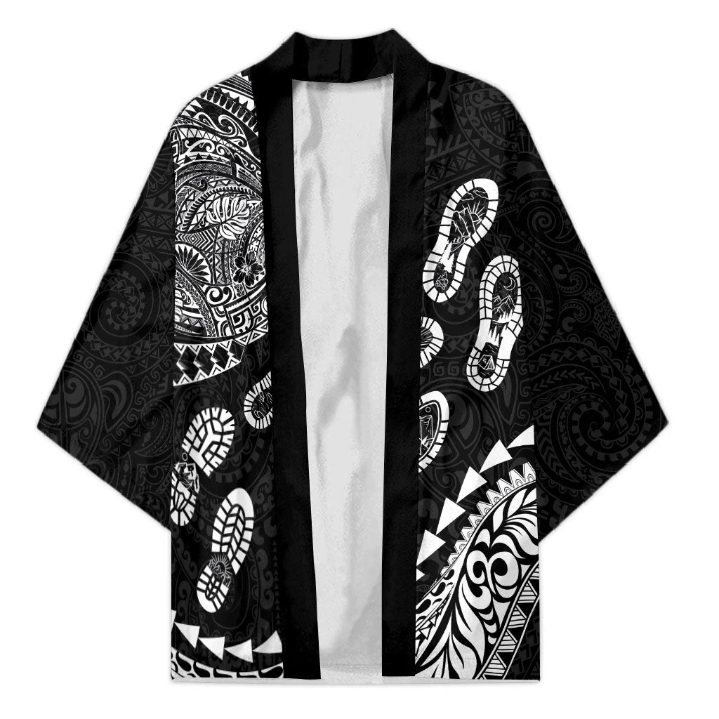 Hawaii Running Kimono Polynesian Tribal Tattoo