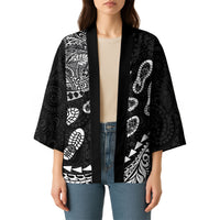 Hawaii Running Kimono Polynesian Tribal Tattoo