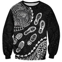 Hawaii Running Sweatshirt Polynesian Tribal Tattoo