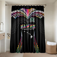 Hawaii Rainbow Warriors Bathroom Set Polynesian Motif Special Edition Rainbow Gradient