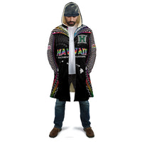Custom Hawaii Rainbow Warriors Cloak Polynesian Motif Special Edition Rainbow Gradient