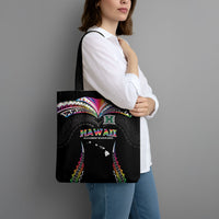 Hawaii Rainbow Warriors Tote Bag Polynesian Motif Special Edition Rainbow Gradient