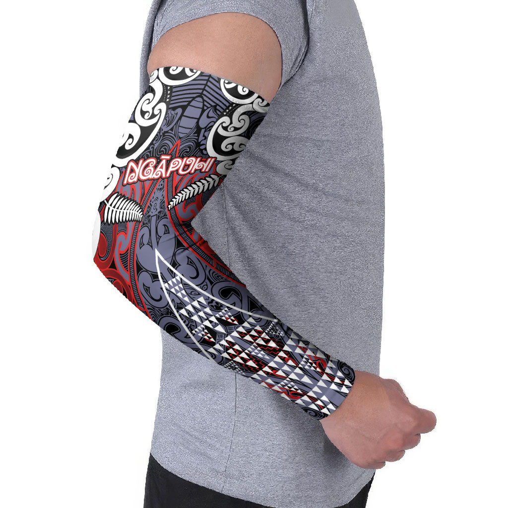 Personalised Aotearoa Iwi Ngapuhi Arm Sleeves Maori Motif Tribal