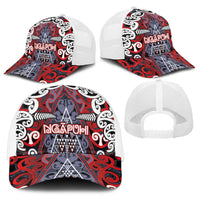 Aotearoa Iwi Ngapuhi Baseball Net Cap Maori Motif Tribal