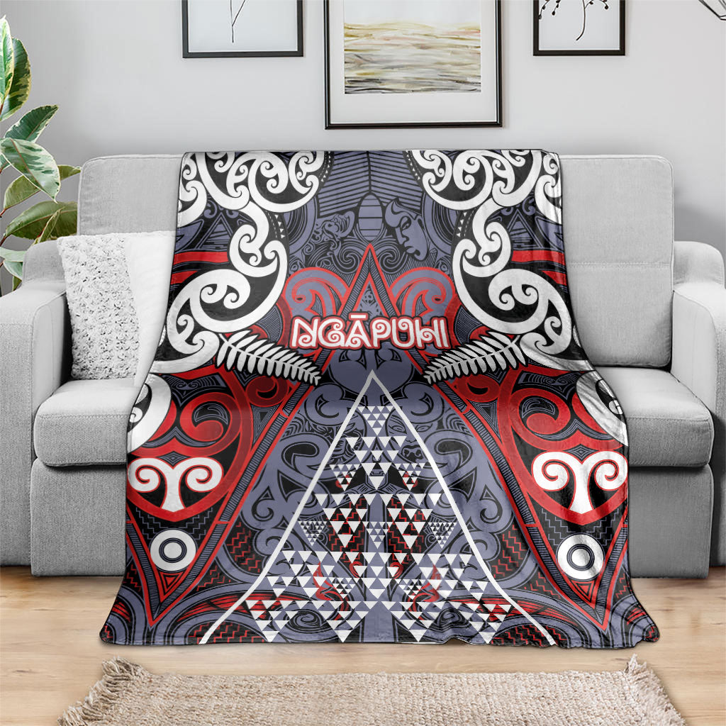 Aotearoa Iwi Ngapuhi Blanket Maori Motif Tribal