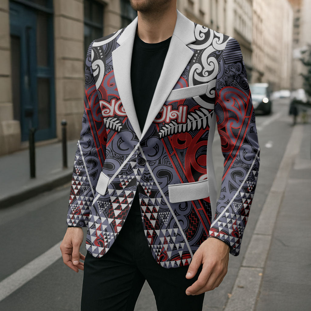 Personalised Aotearoa Iwi Ngapuhi Blazer Maori Motif Tribal