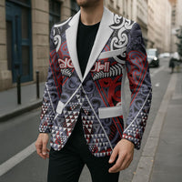 Personalised Aotearoa Iwi Ngapuhi Blazer Maori Motif Tribal