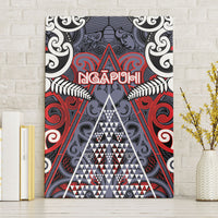 Aotearoa Iwi Ngapuhi Canvas Wall Art Maori Motif Tribal