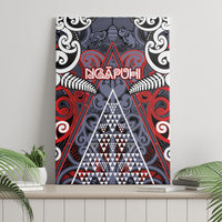 Aotearoa Iwi Ngapuhi Canvas Wall Art Maori Motif Tribal