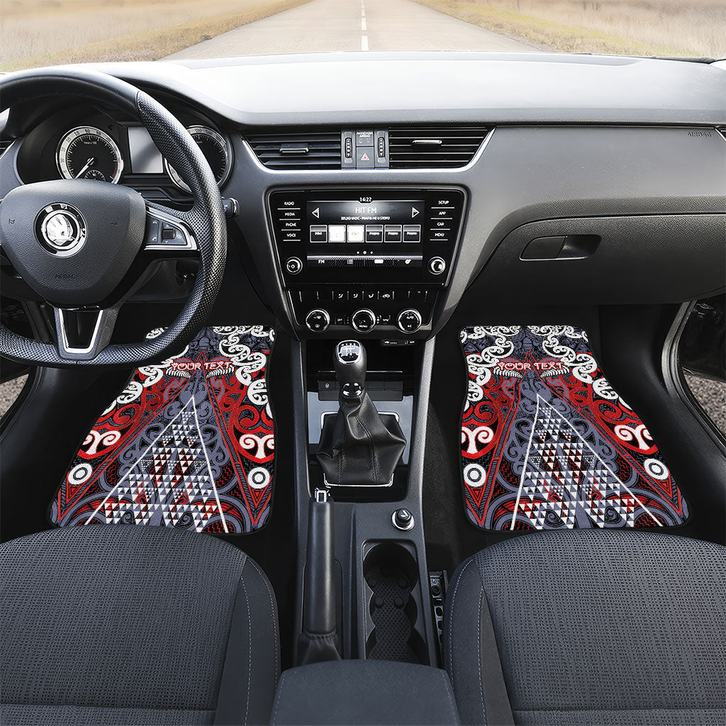 Personalised Aotearoa Iwi Ngapuhi Car Mats Maori Motif Tribal