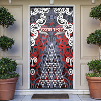 Personalised Aotearoa Iwi Ngapuhi Door Cover Maori Motif Tribal
