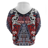 Personalised Aotearoa Iwi Ngapuhi Hoodie Maori Motif Tribal